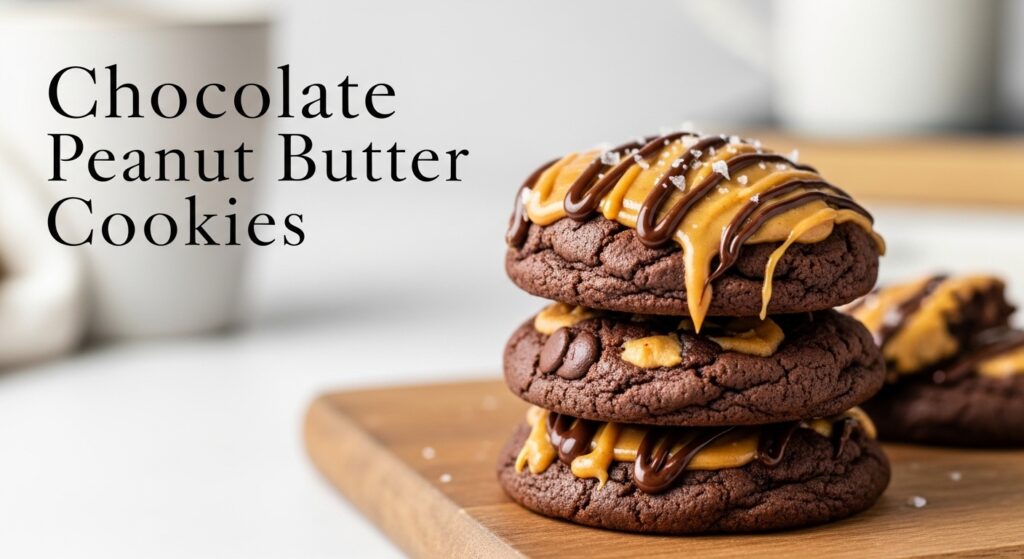 Chocolate Peanut Butter Cookies