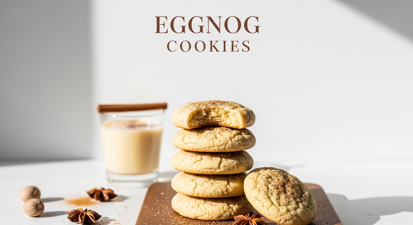 Eggnog Cookies