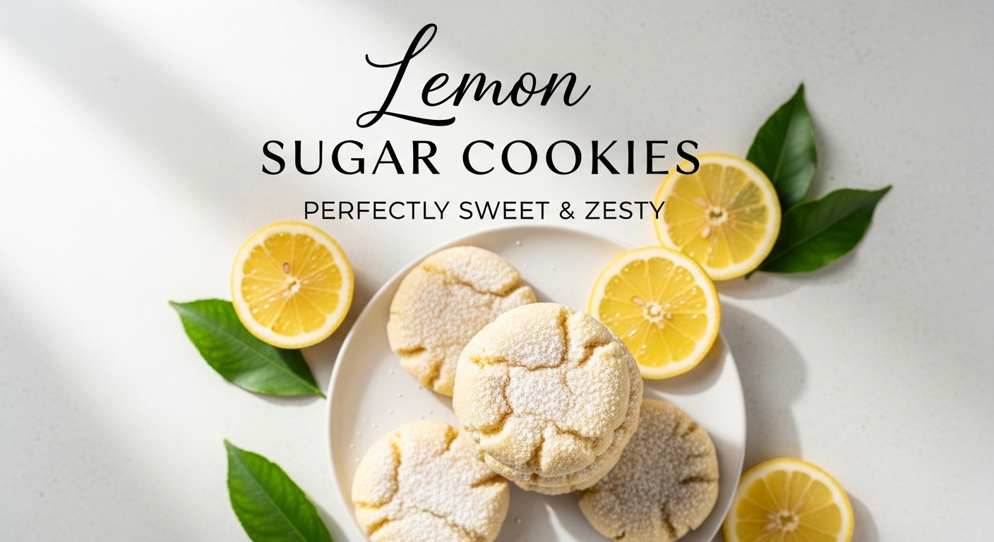 Lemon Sugar Cookies
