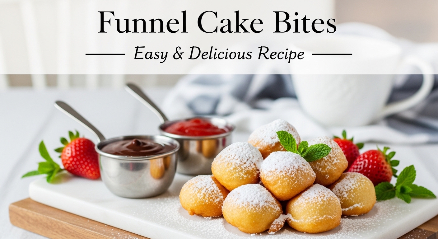 funnel cake bites