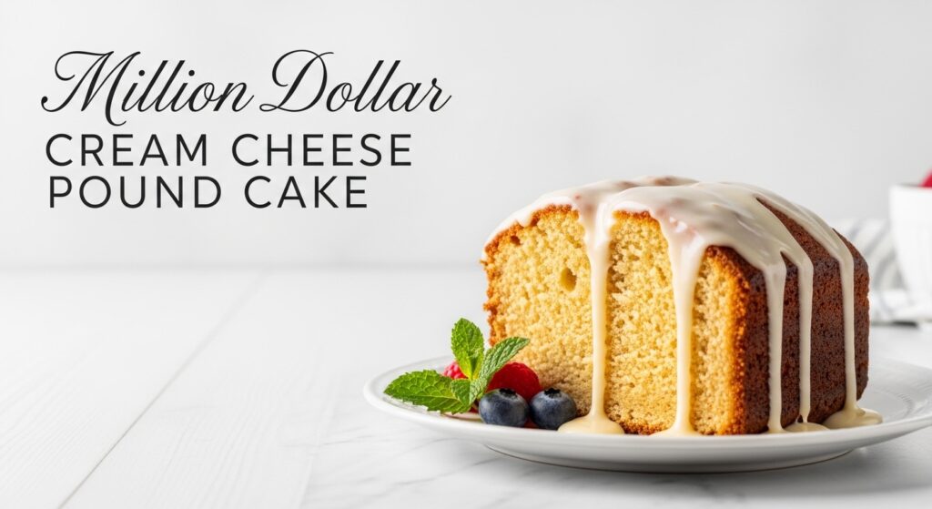 million dollar cream cheese pound cake